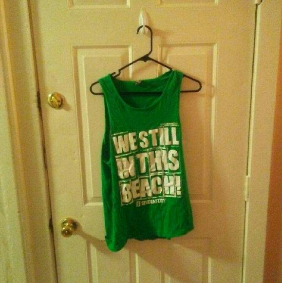 Green Tank Top - Picture 1 of 2